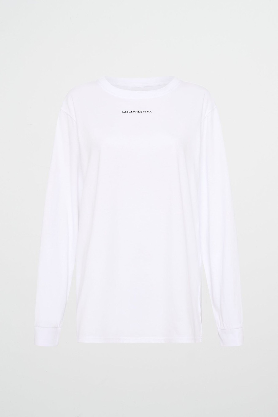 Tops Aje ATHLETICA | Long Sleeve Logo Tee 127 White