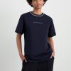 Tops Aje ATHLETICA | Bordered Classic Logo Tee 102 Galaxy Blue