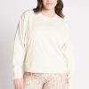 Outerwear Aje ATHLETICA | Signature Logo Sweatshirt 122 Light Ivory