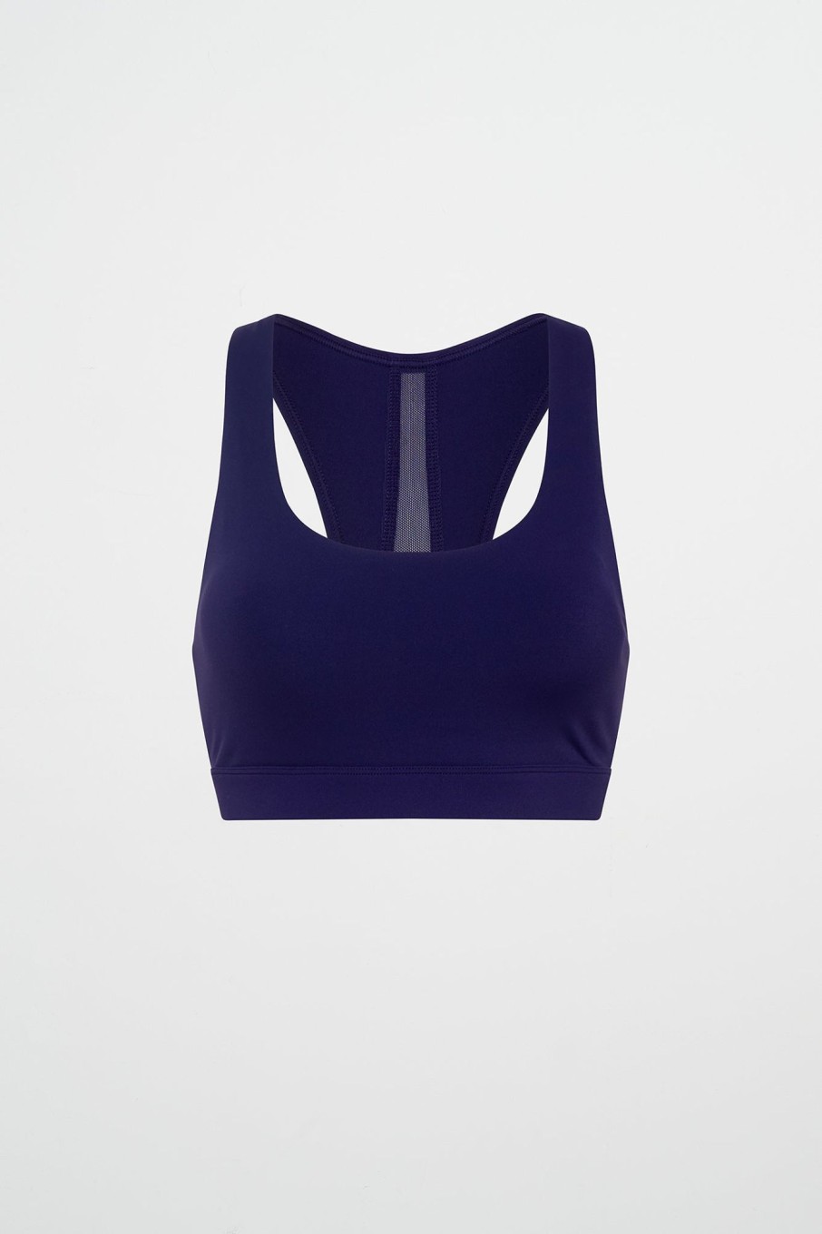 Tops Aje ATHLETICA | Sheer Racer Back Bra 329 Navy