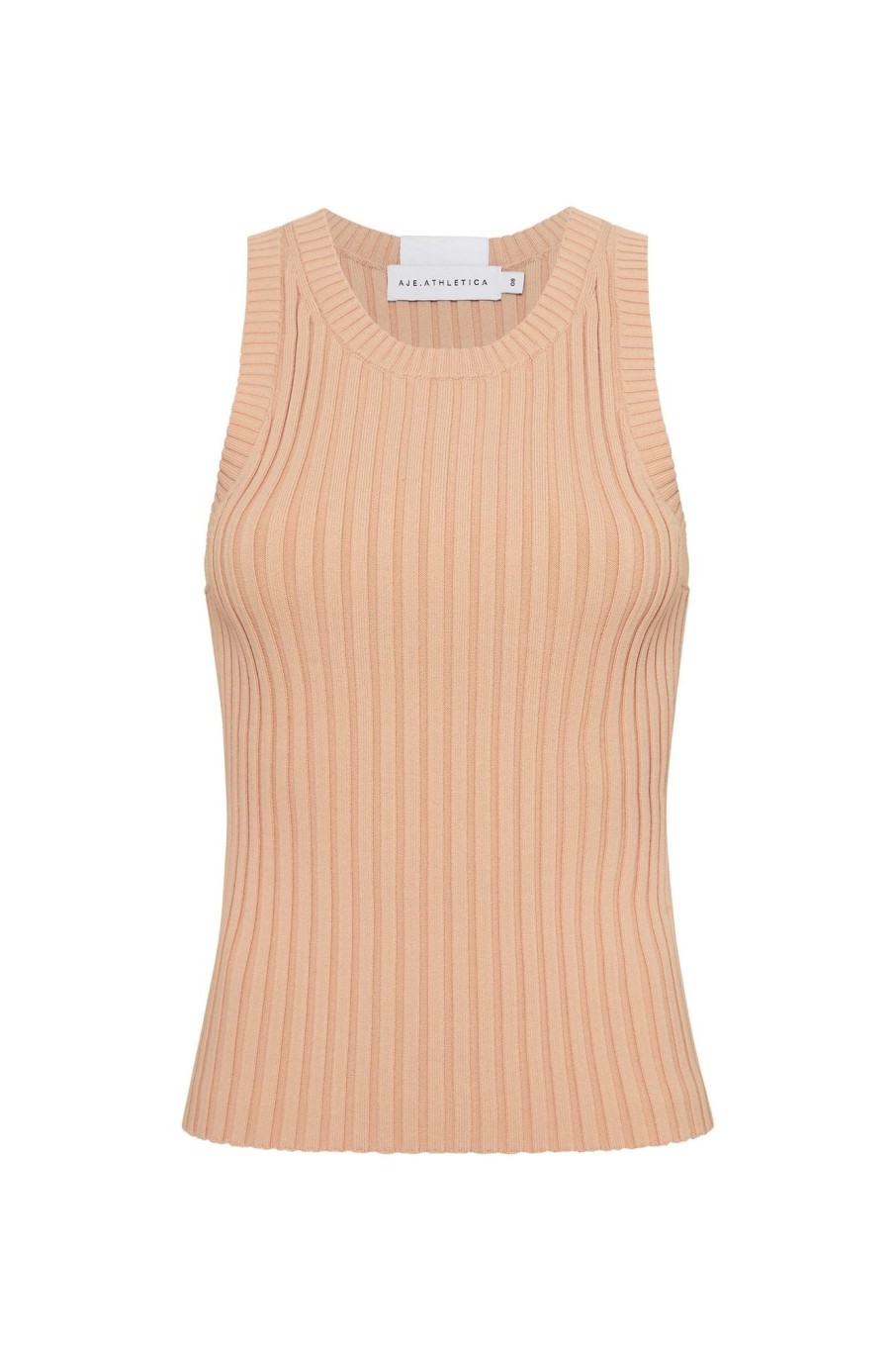 Tops Aje ATHLETICA | Slim Knitted Tank 107 Sand