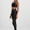 Bottoms Aje ATHLETICA | Curved Seam 7/8 Legging 241 Black Soft Khaki