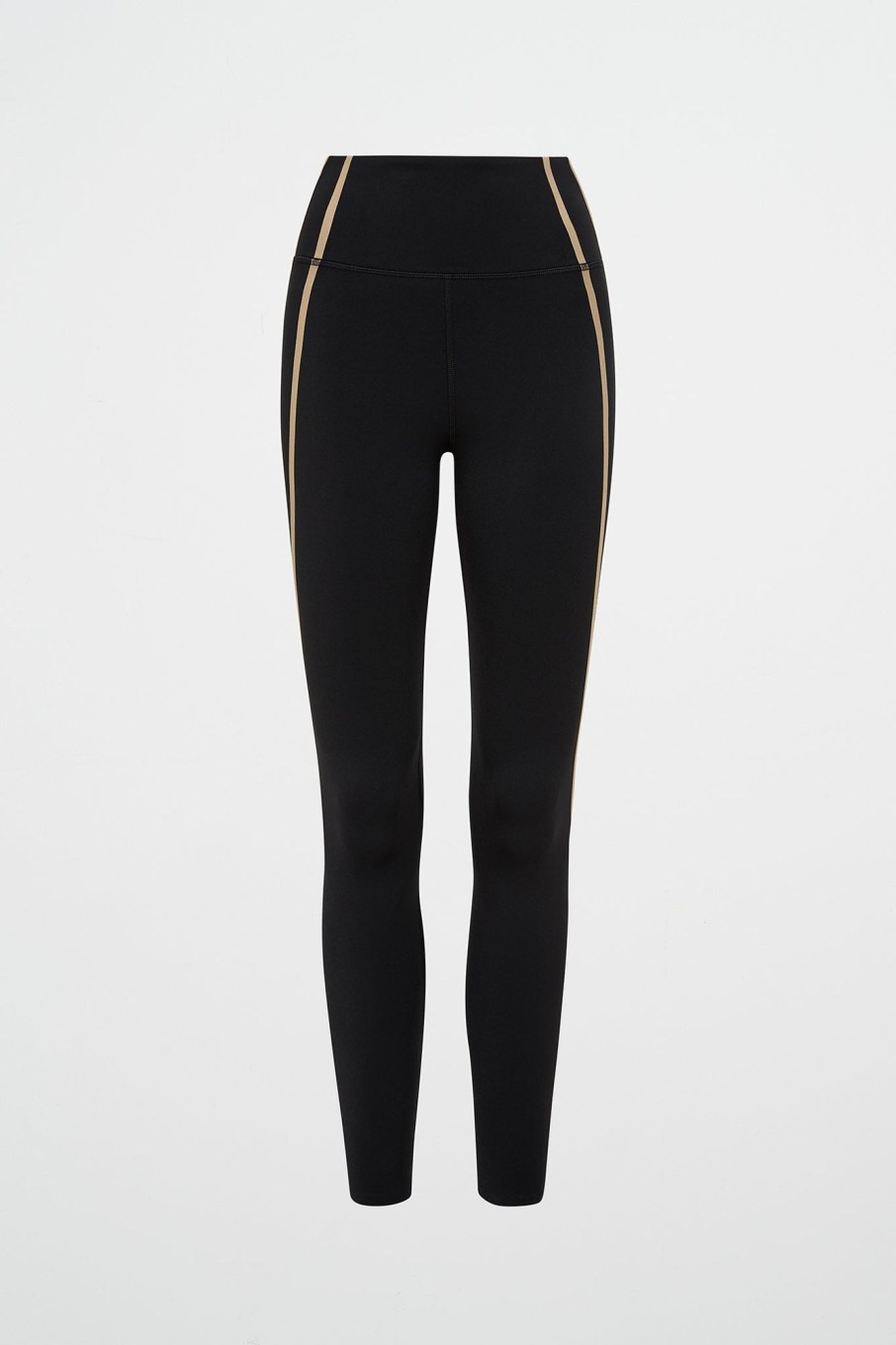 Bottoms Aje ATHLETICA | Curved Seam 7/8 Legging 241 Black Soft Khaki