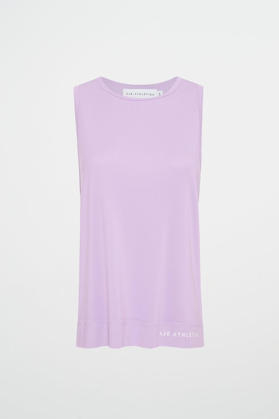 Tops Aje ATHLETICA | Twist Back Tank 137 Lavender/White