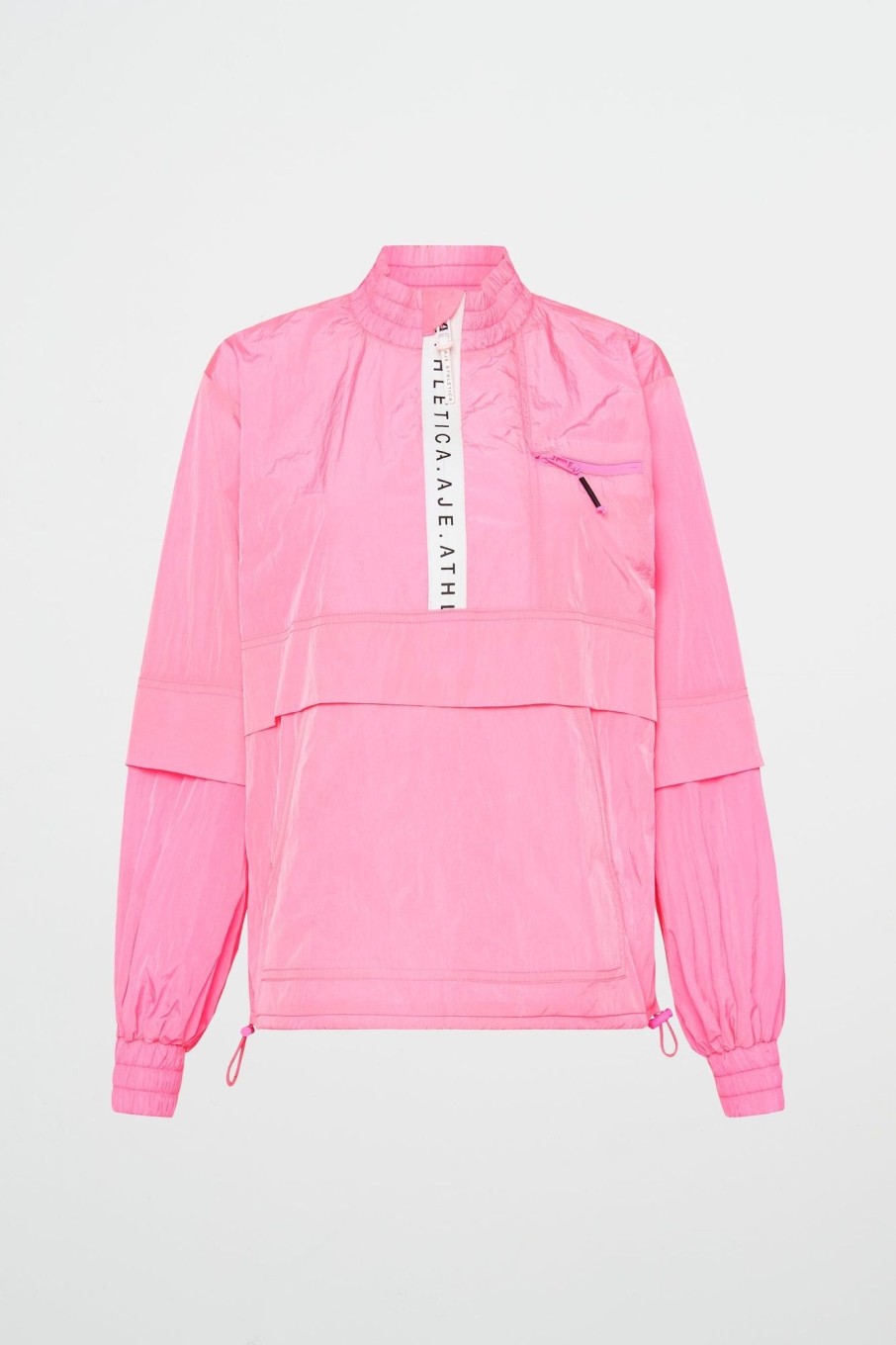 Outerwear Aje ATHLETICA | Convertible Spray Jacket 742 Candy Pink