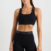 Tops Aje ATHLETICA | Contrast Zip Sports Bra 304 Black/White