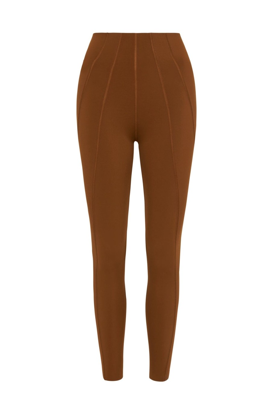 Bottoms Aje ATHLETICA | High Rise 7/8 Legging 211 Coffee/Gold