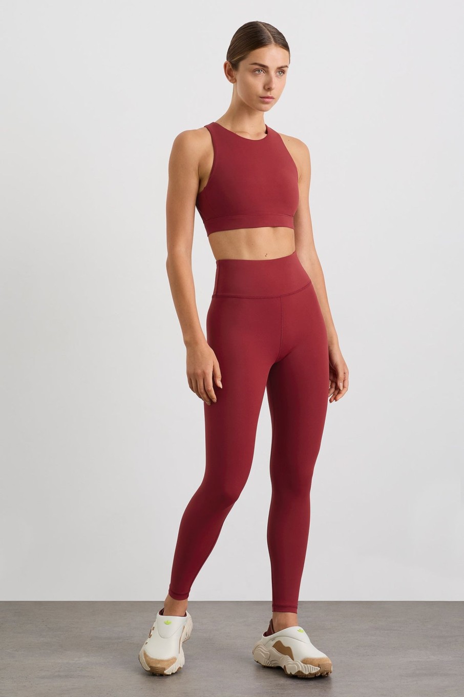 Bottoms Aje ATHLETICA | Winding Road 7/8 Tight 231 Plum Red