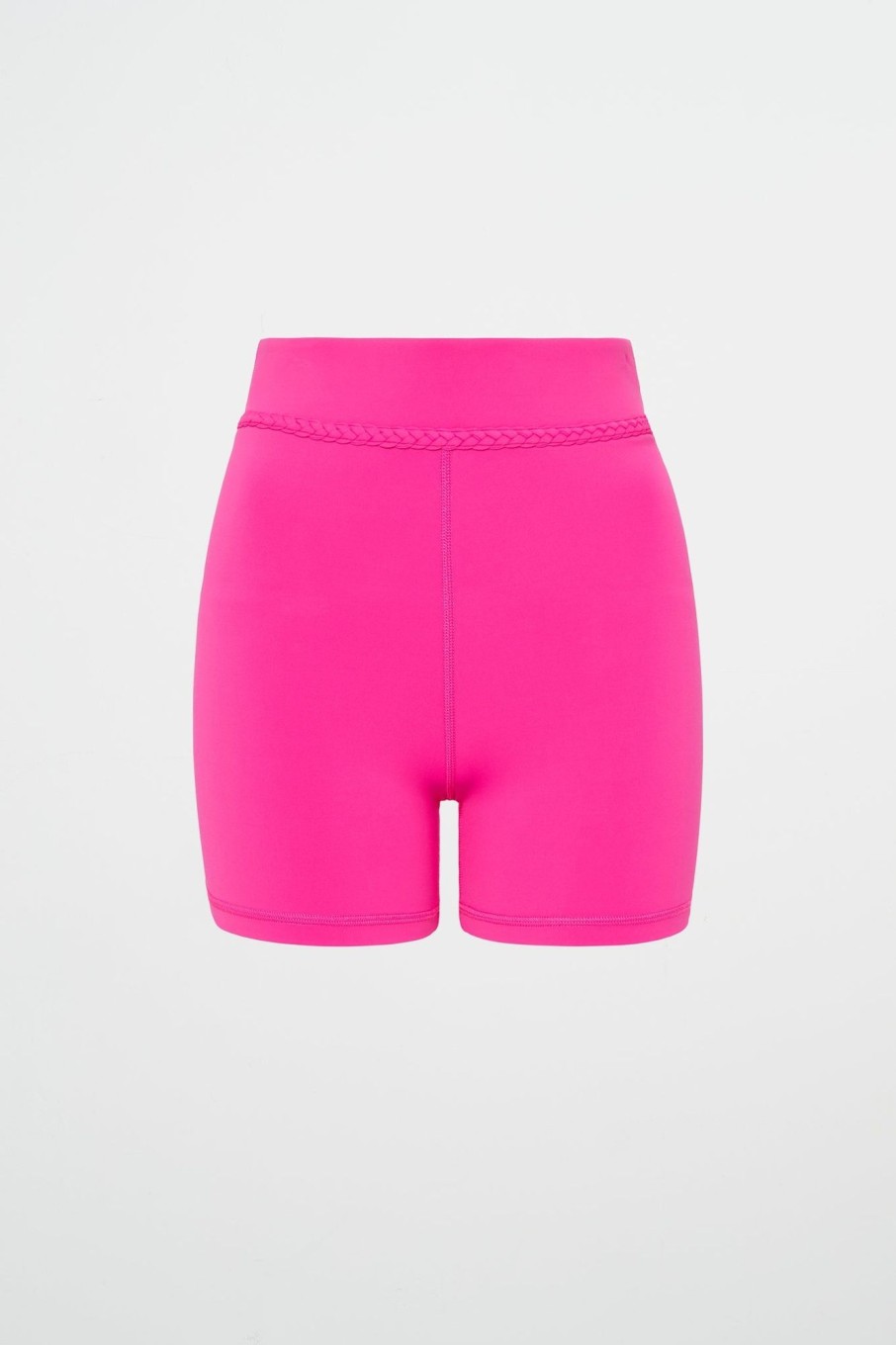 Bottoms Aje ATHLETICA | Braided Shorts 630 Bright Fuchsia