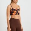 Tops Aje ATHLETICA | Square Neck Sports Bra 307 Autumnal Garden