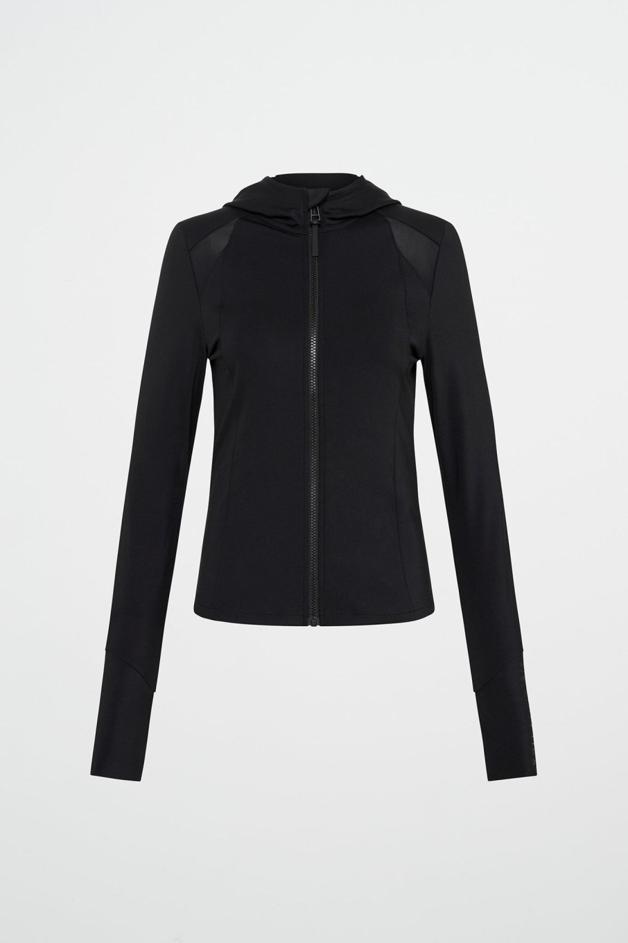 Outerwear Aje ATHLETICA | Hooded Running Jacket 752 Black