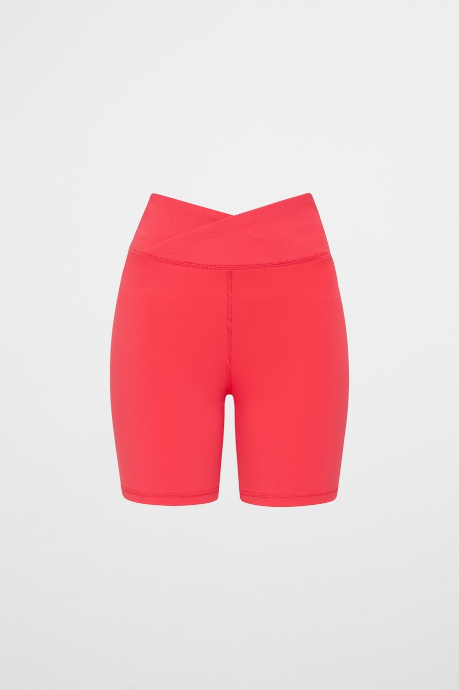 Bottoms Aje ATHLETICA | Wrap Front Bike Short 614 Watermelon Pink