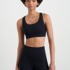 Tops Aje ATHLETICA | Double Strap Sports Bra 388 Black/White