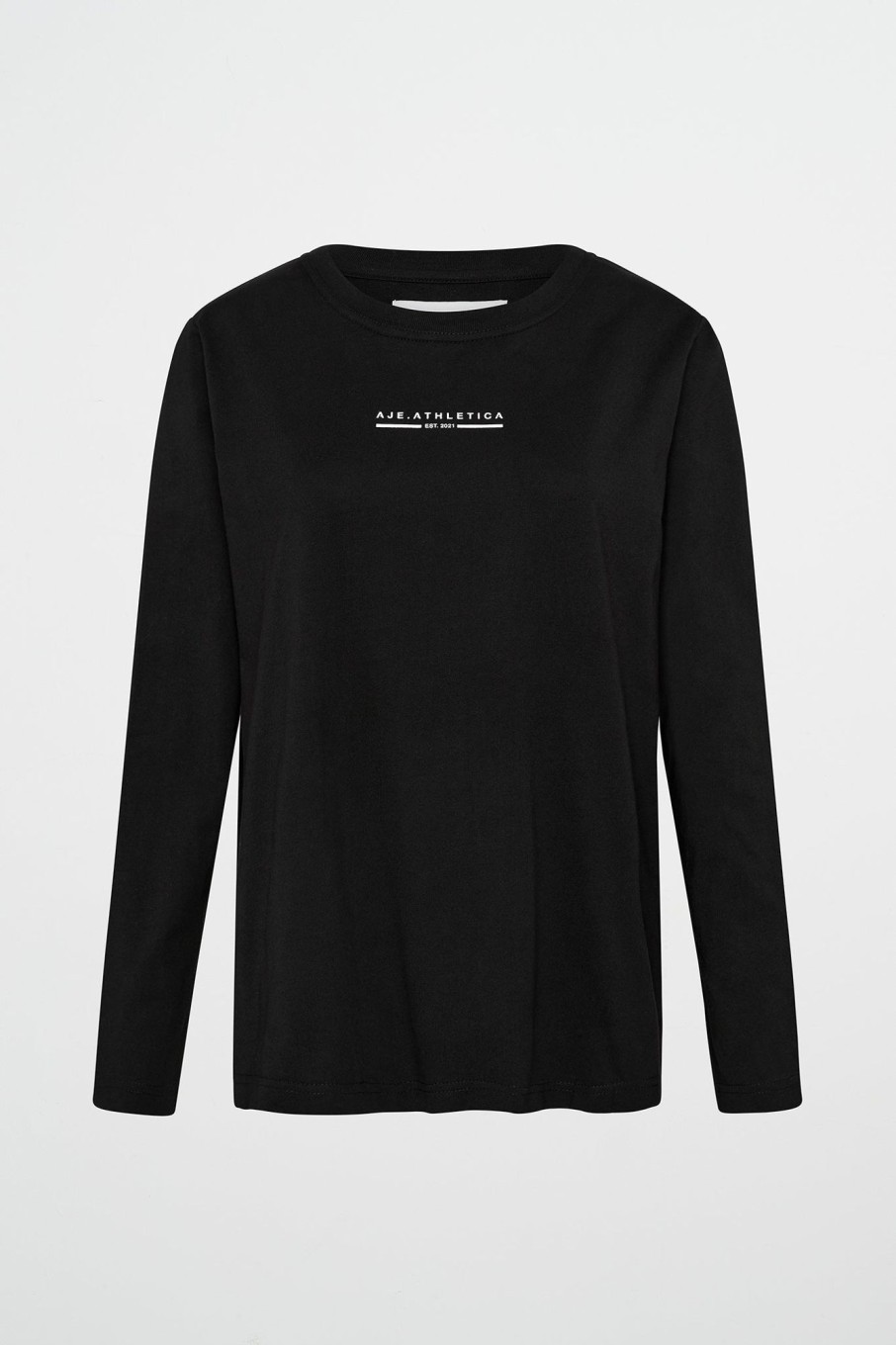 Tops Aje ATHLETICA | Boyfriend Long Sleeve Tee 127 Black