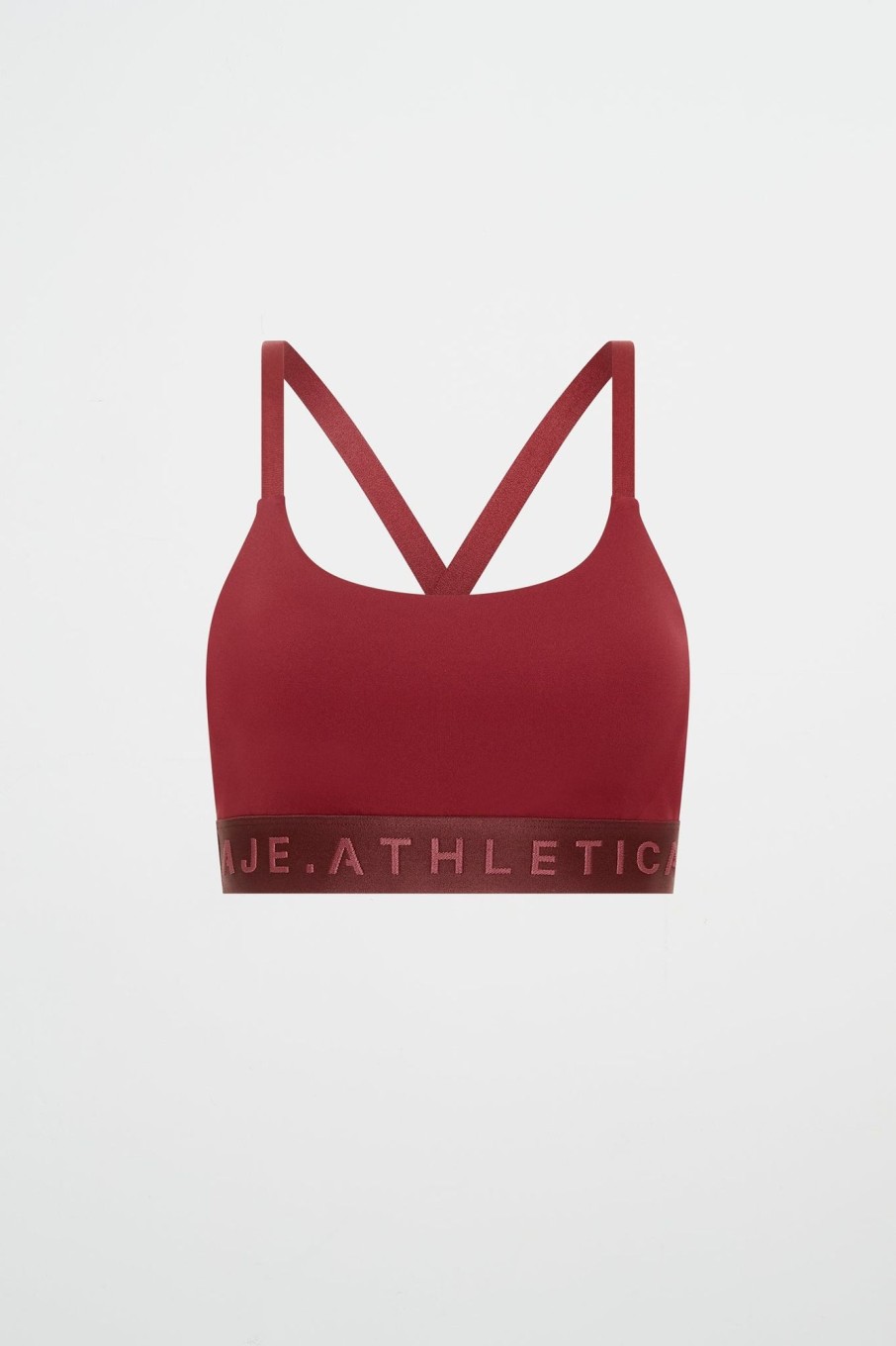 Tops Aje ATHLETICA | Cross Back Bra 359 Plum Red