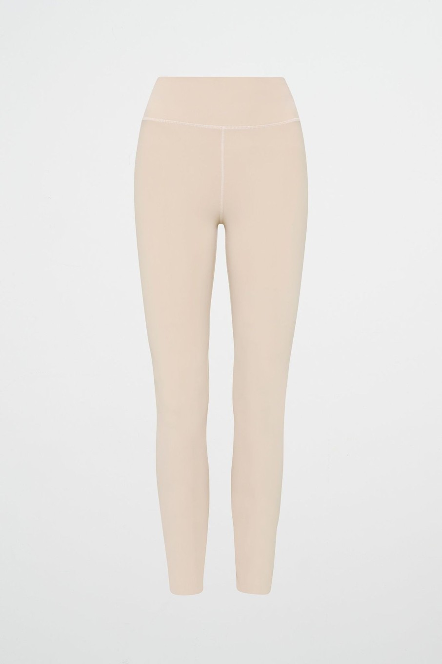 Bottoms Aje ATHLETICA | High Waist Split Hem Legging 205 Latte Beige