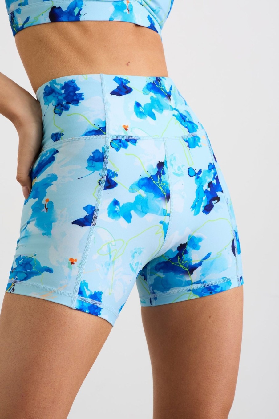 Bottoms Aje ATHLETICA | Signature Logo Bike Shorts 605 Expressive Floral