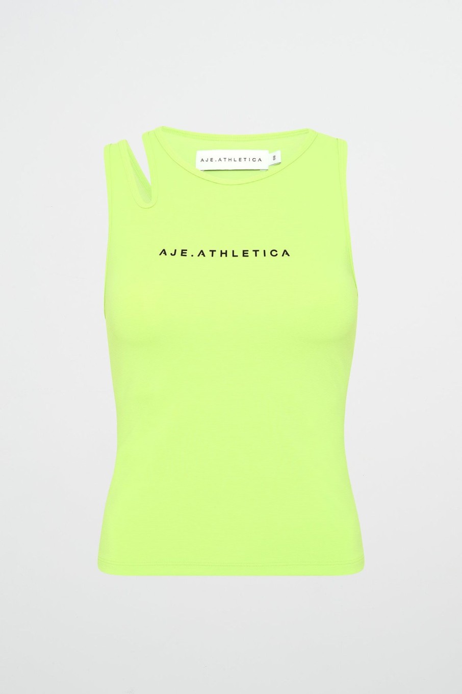 Tops Aje ATHLETICA | Split Strap Tank 147 Lime Green