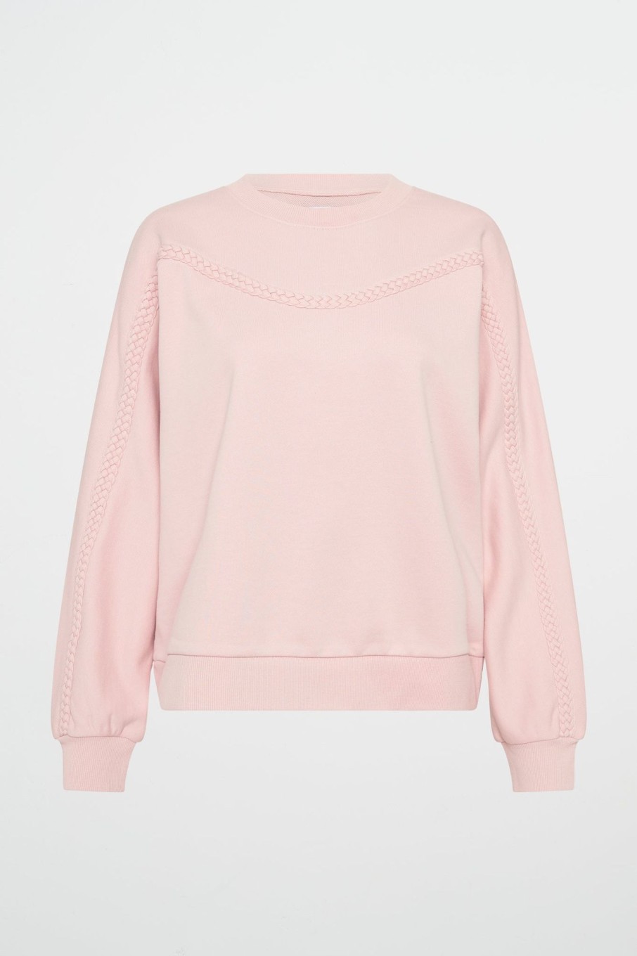 Outerwear Aje ATHLETICA | Braided Crew Jumper 401 Blush