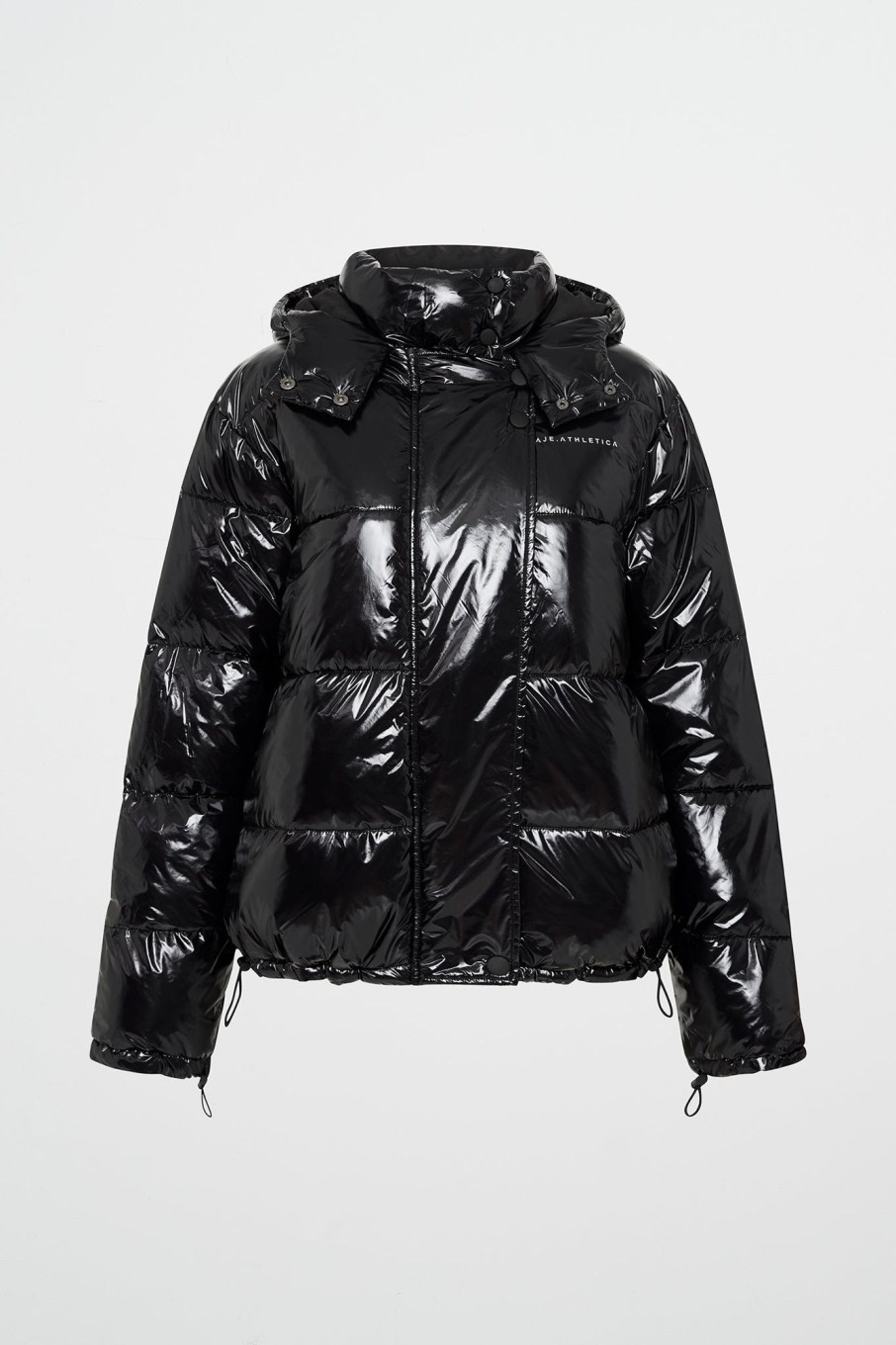 Outerwear Aje ATHLETICA | Oversized Puffer Jacket 763 Black