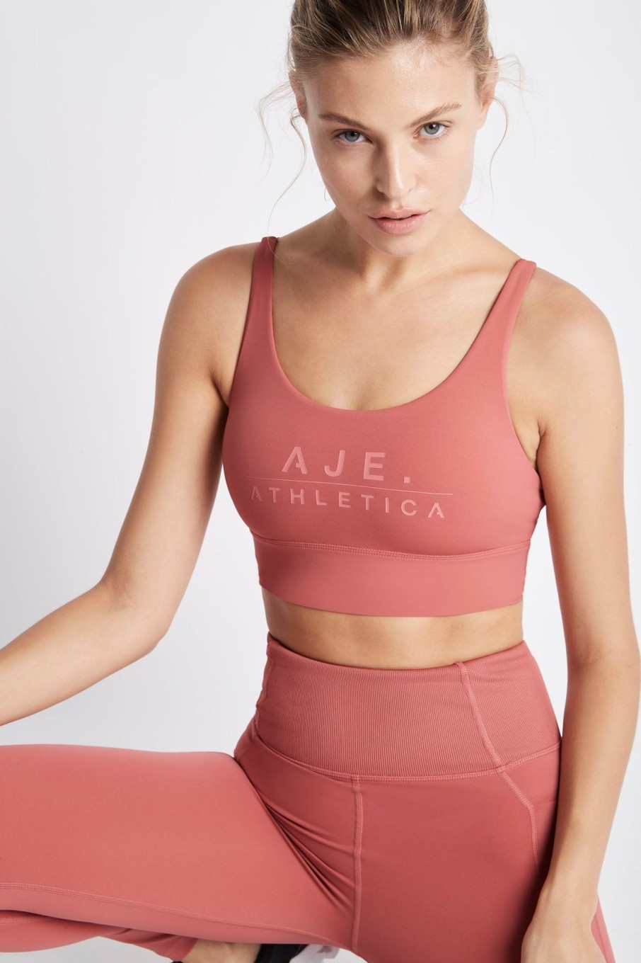 Tops Aje ATHLETICA | Yoga Sports Bra 002 Dusty Rose