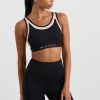 Tops Aje ATHLETICA | Mesh Racer Bra 365 Black Light Blush