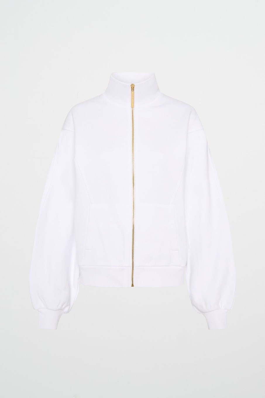 Outerwear Aje ATHLETICA | Terry Zip Jacket 772 White