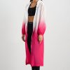 Outerwear Aje ATHLETICA | Ombre Hooded Trench 783 Ombre Pink