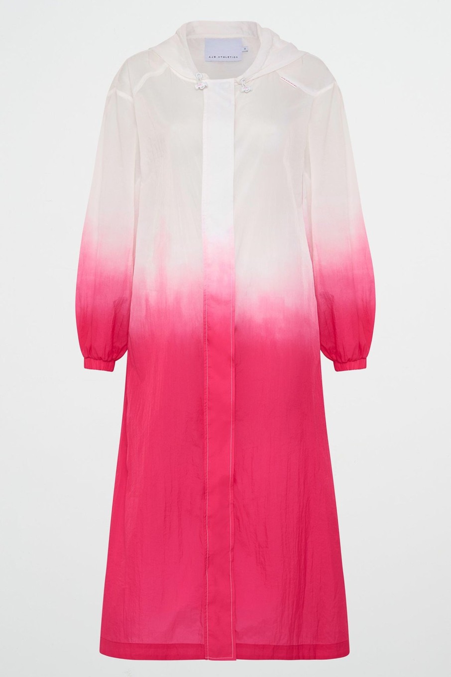 Outerwear Aje ATHLETICA | Ombre Hooded Trench 783 Ombre Pink