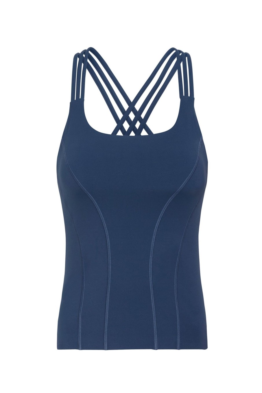 Tops Aje ATHLETICA | Cross Back Tank 123 Midnight Blue