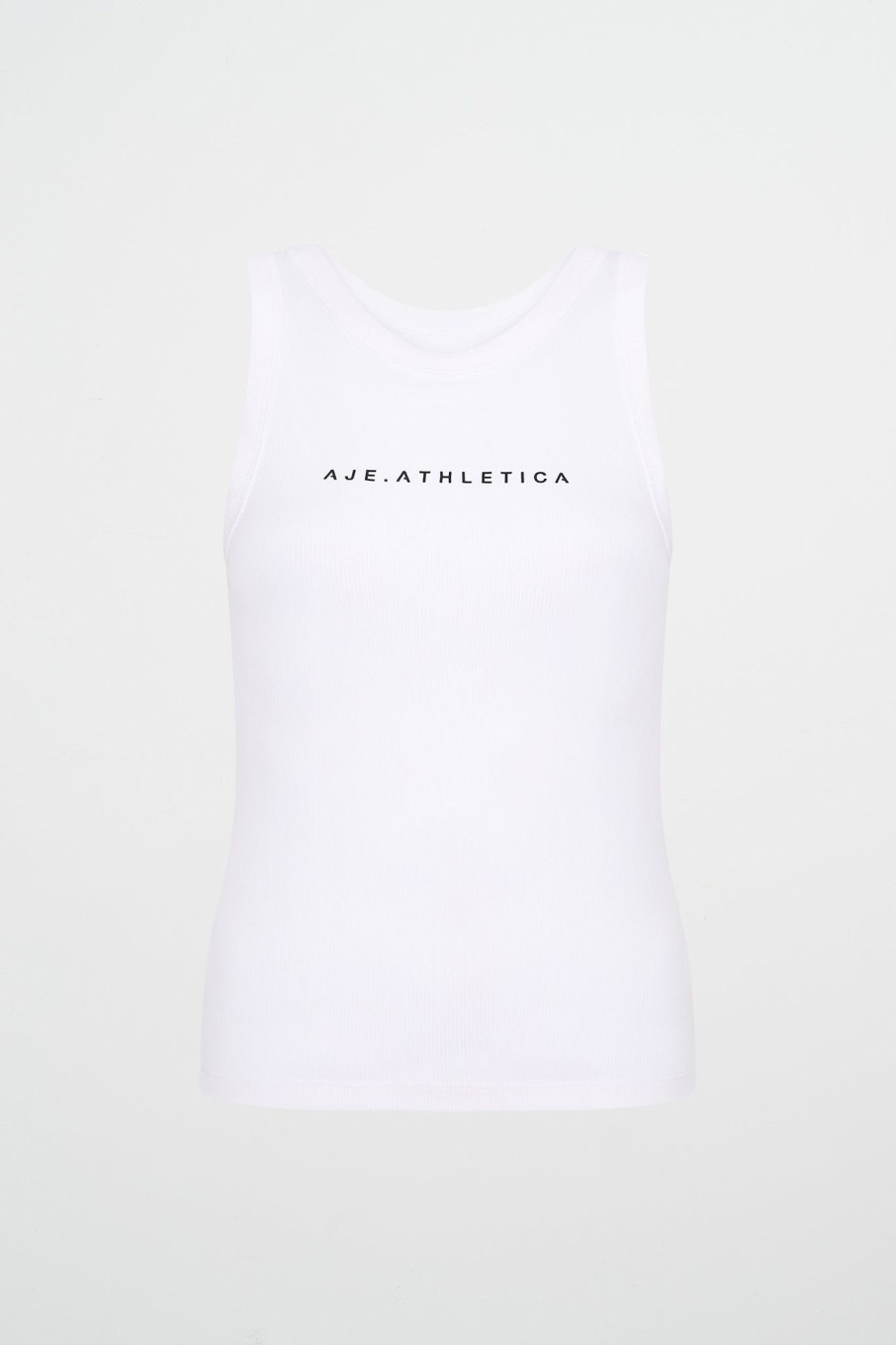 Tops Aje ATHLETICA | Ribbed Racer Singlet 810 White