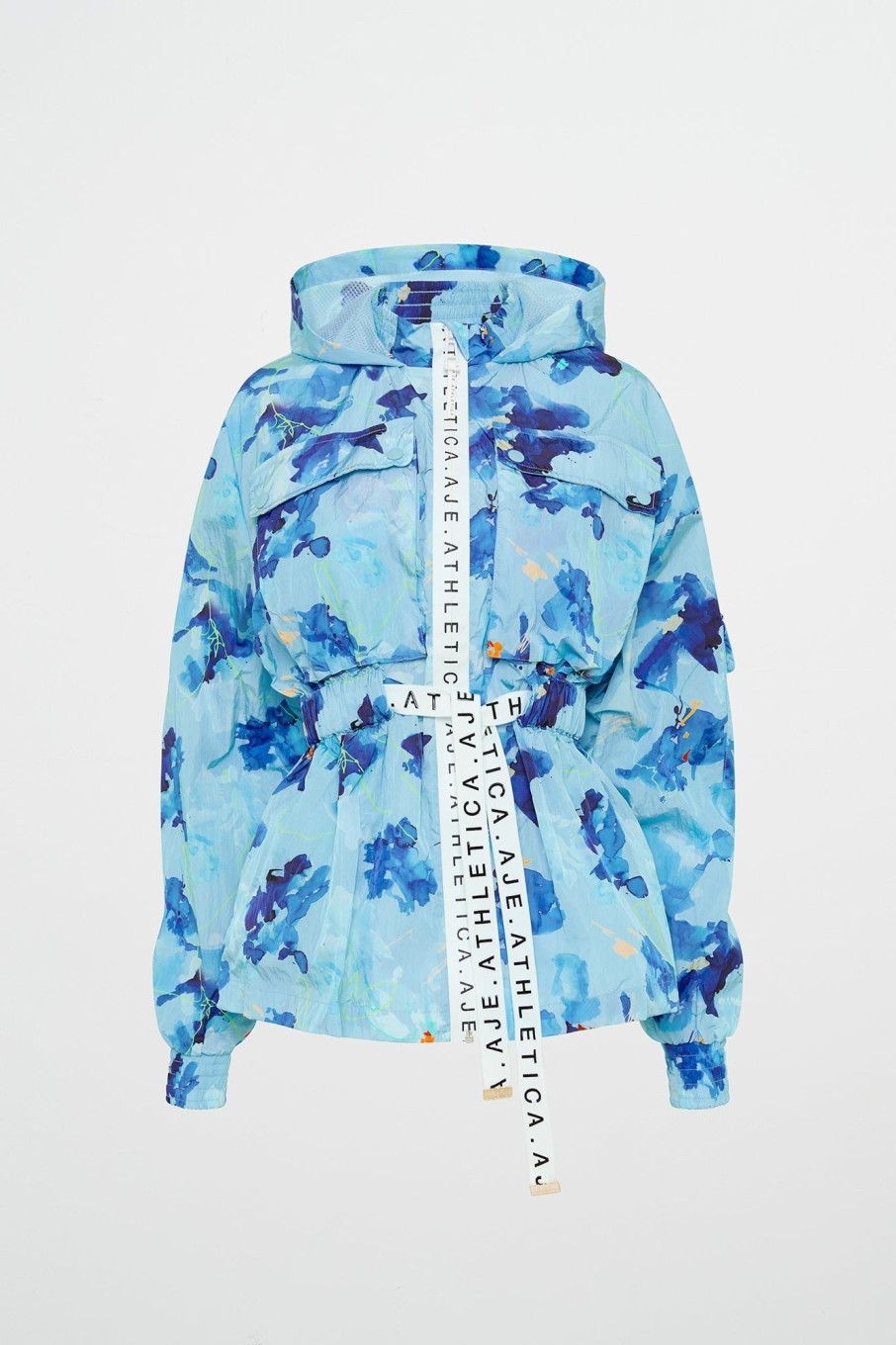 Outerwear Aje ATHLETICA | Hooded Spray Jacket 734 Expressive Floral