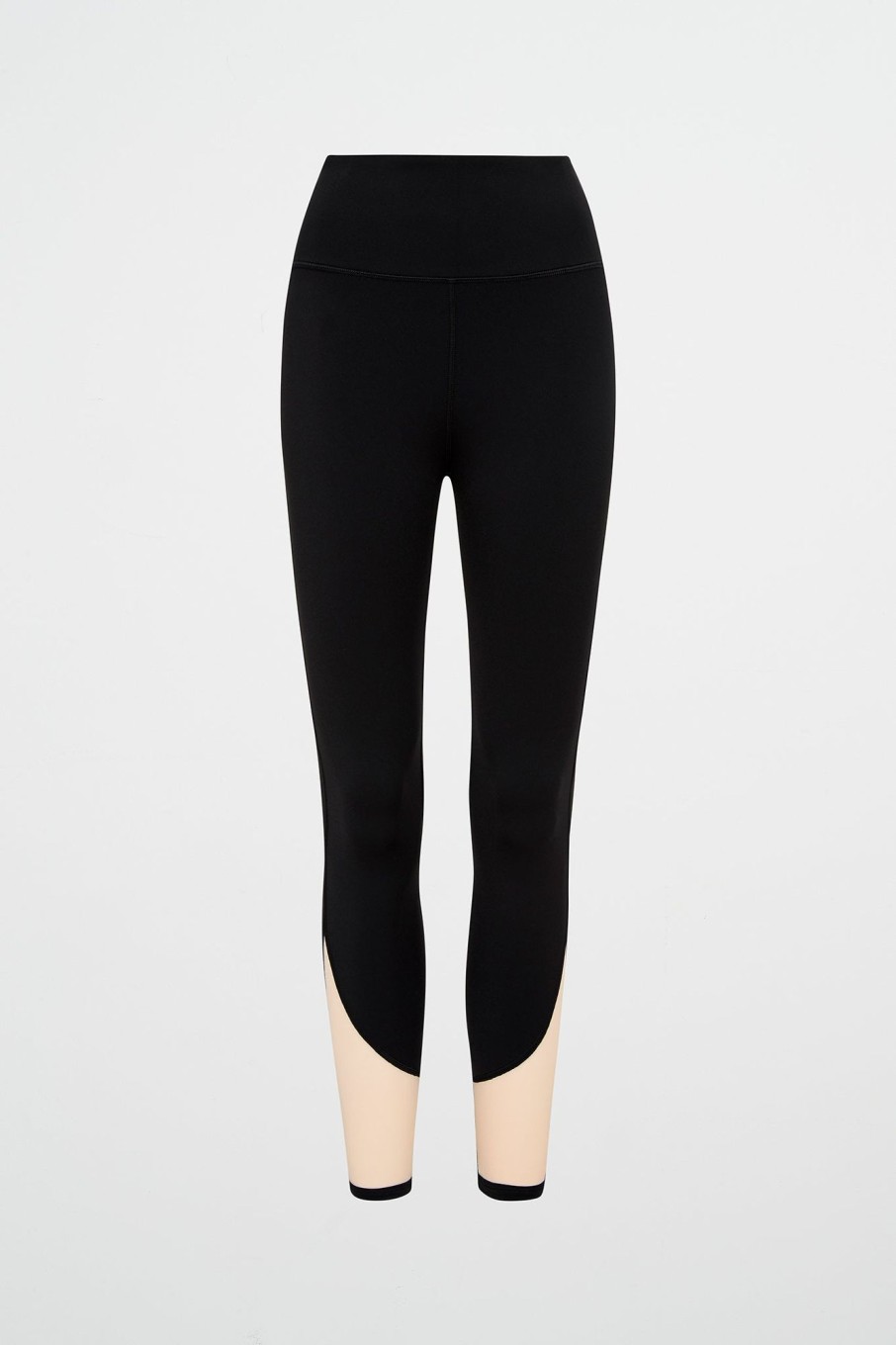 Bottoms Aje ATHLETICA | Mesh Inset 7/8 Legging 228 Black Light Blush