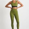 Bottoms Aje ATHLETICA | Inset Full Length Legging 250 Evergreen Black