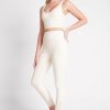 Bottoms Aje ATHLETICA | High Rise Full Length Legging 216 Light Ivory