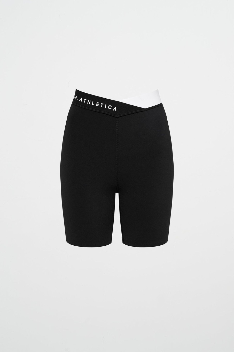 Bottoms Aje ATHLETICA | Mid Cross Over Bike Shorts 607 Black/White