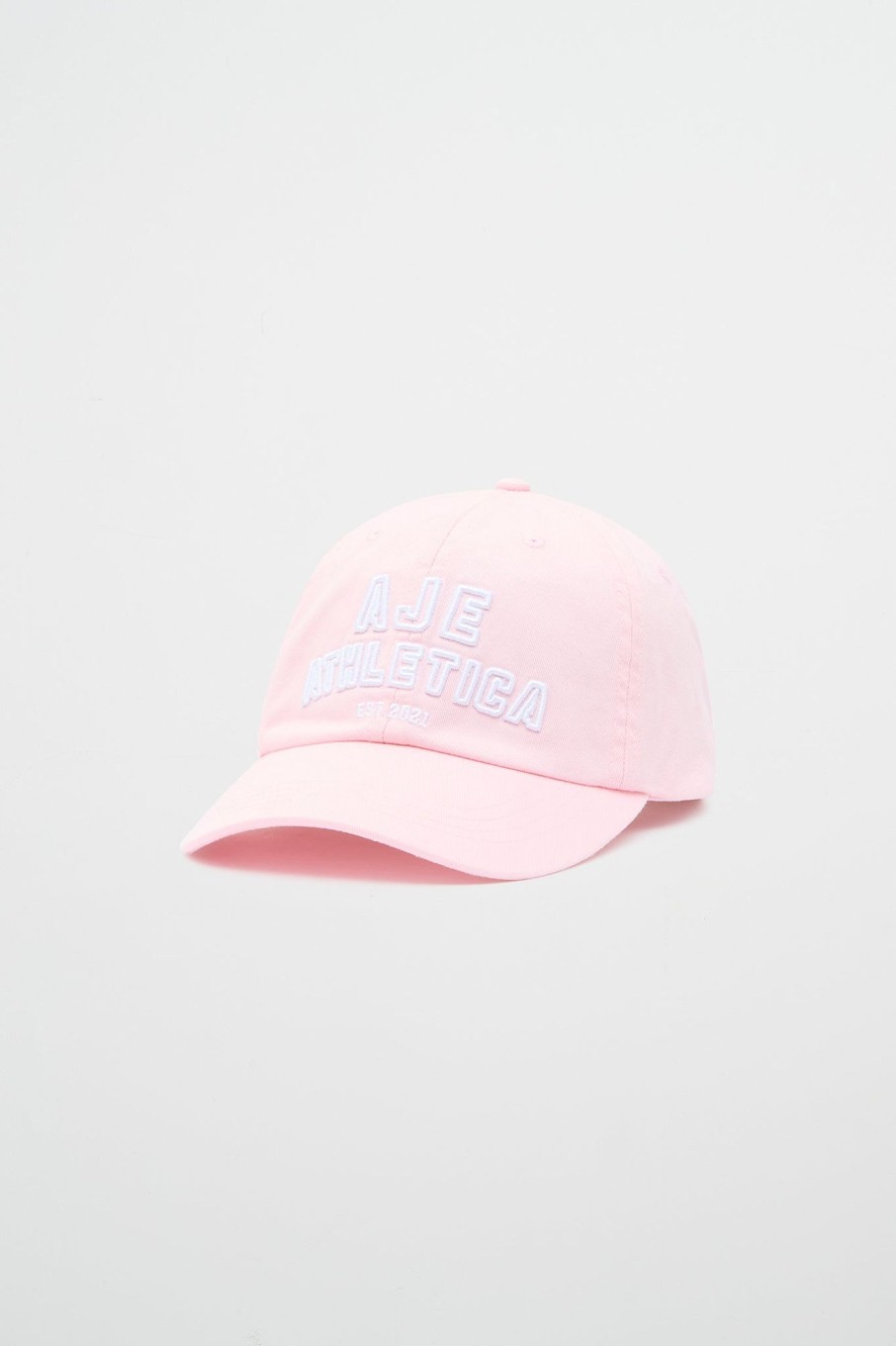 Accessories Aje ATHLETICA | Soft Stacked Sports Cap 901 Icy Pink/White