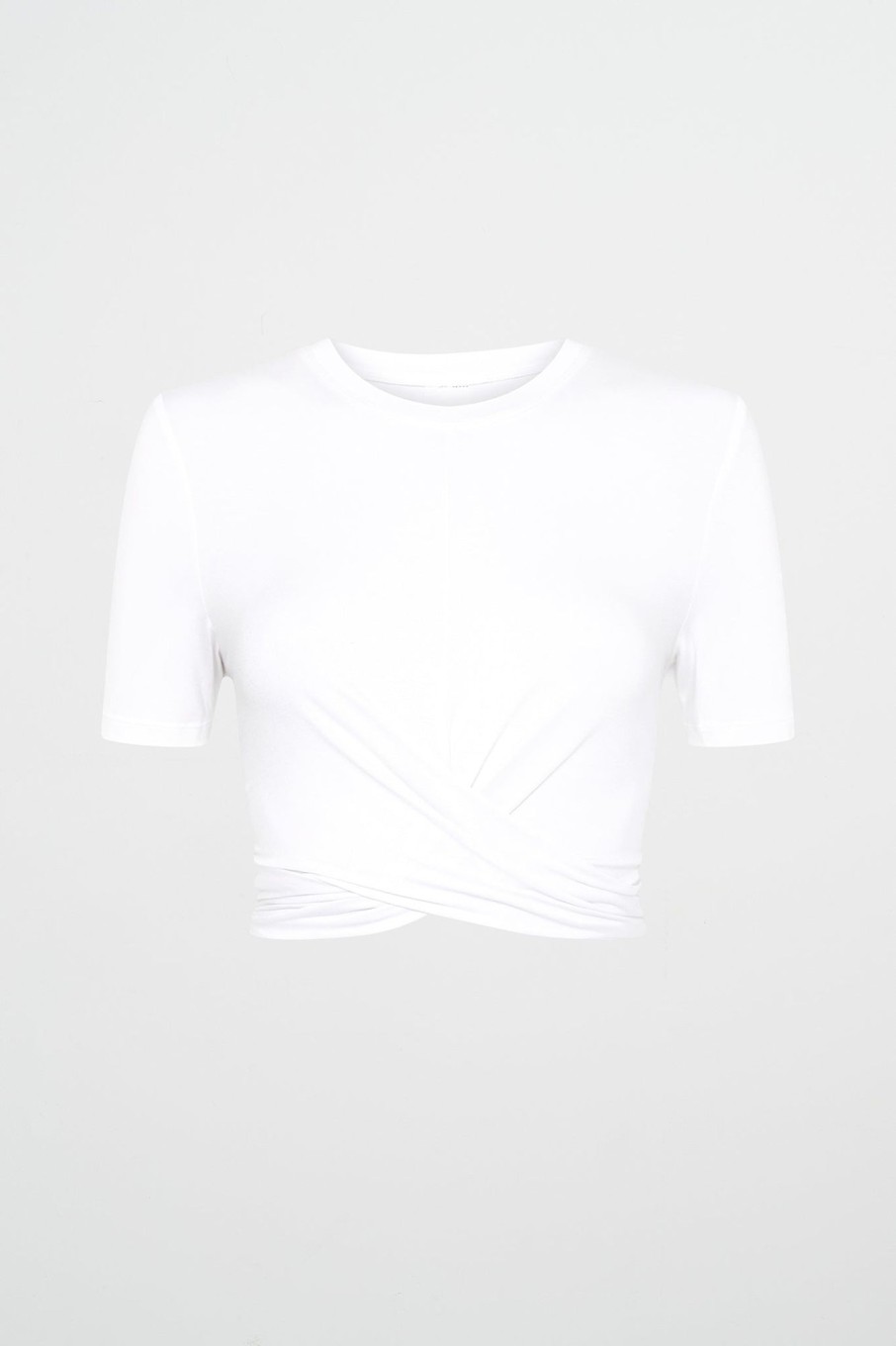 Tops Aje ATHLETICA | Crop Twist Front Tee 130 White