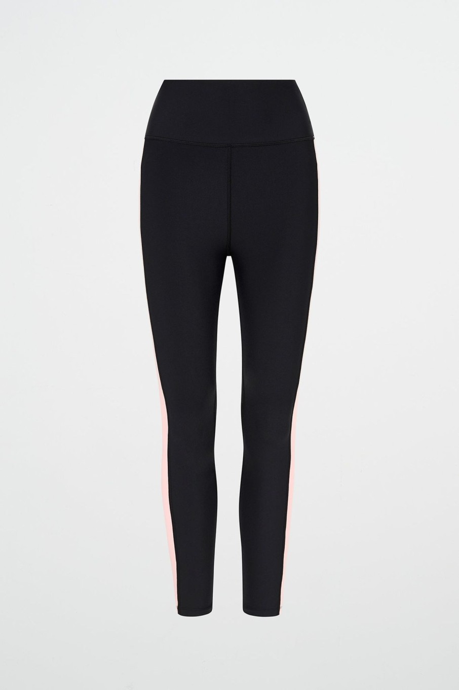 Bottoms Aje ATHLETICA | Colour Block Ankle Length Legging 212 Black / Millennial Pink