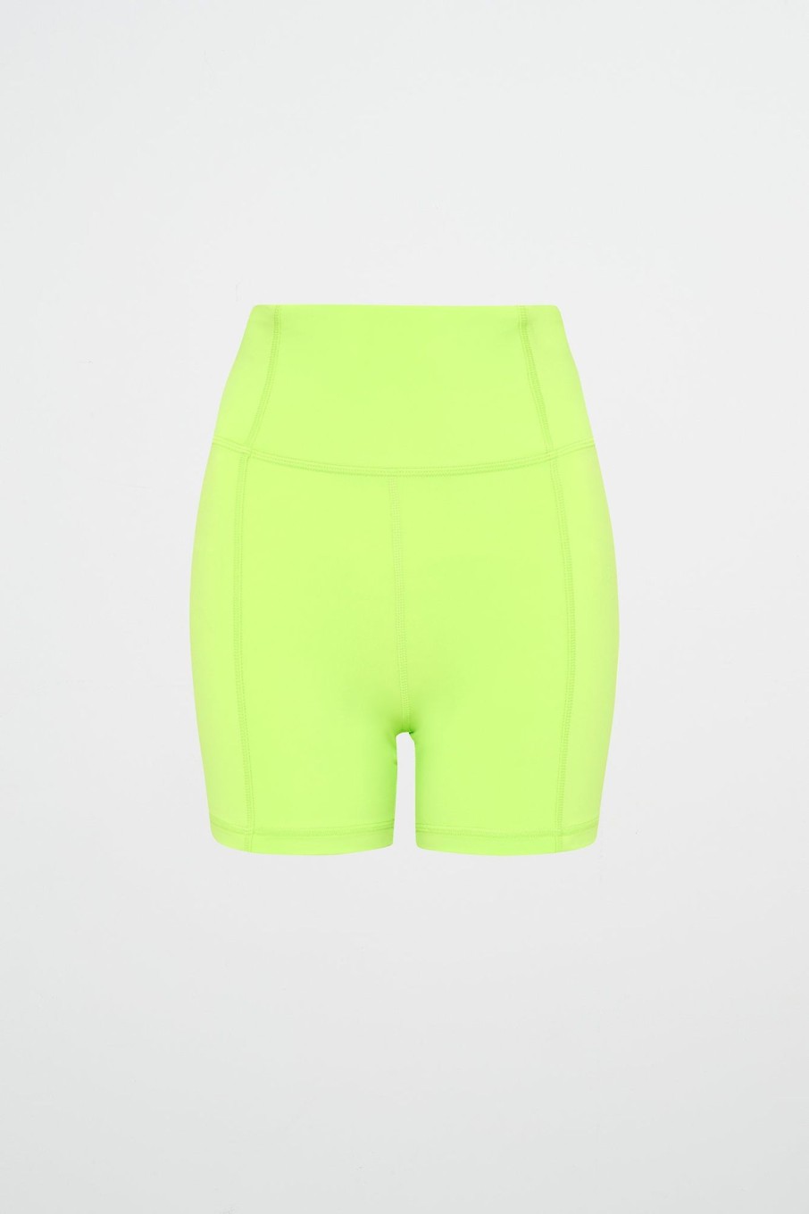 Bottoms Aje ATHLETICA | High Waisted Bike Shorts 605 Lime Green