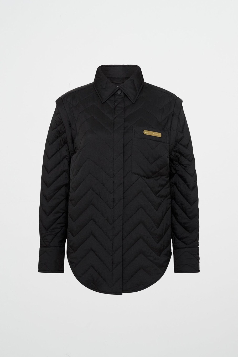 Tops Aje ATHLETICA | Quilted Shirt 421 Black