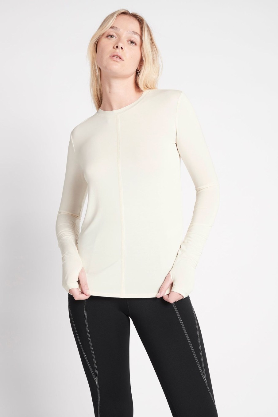 Tops Aje ATHLETICA | Body Pullover Top 119 Light Ivory