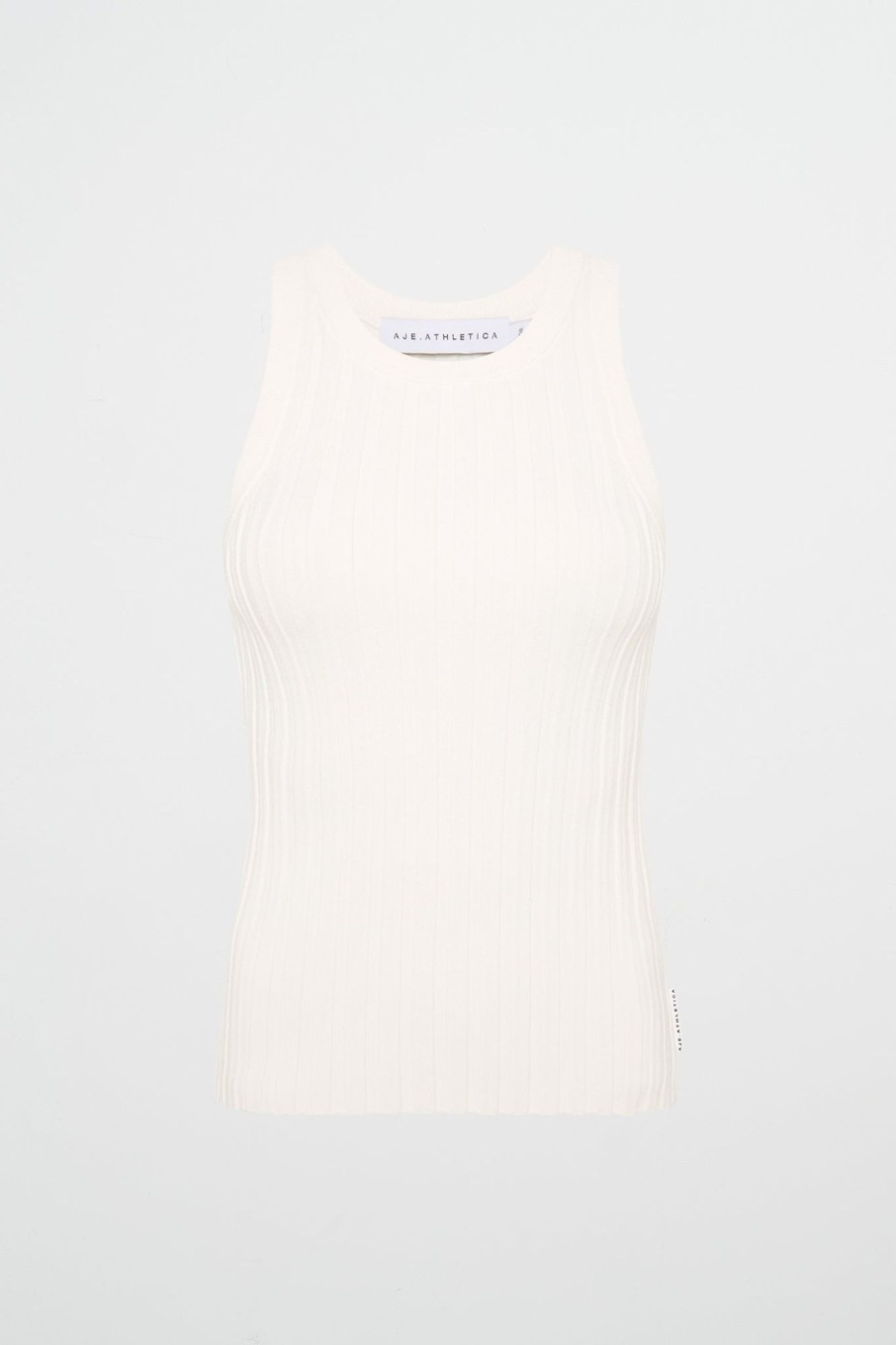 Tops Aje ATHLETICA | Hydra Racer Rib Tank 107 White