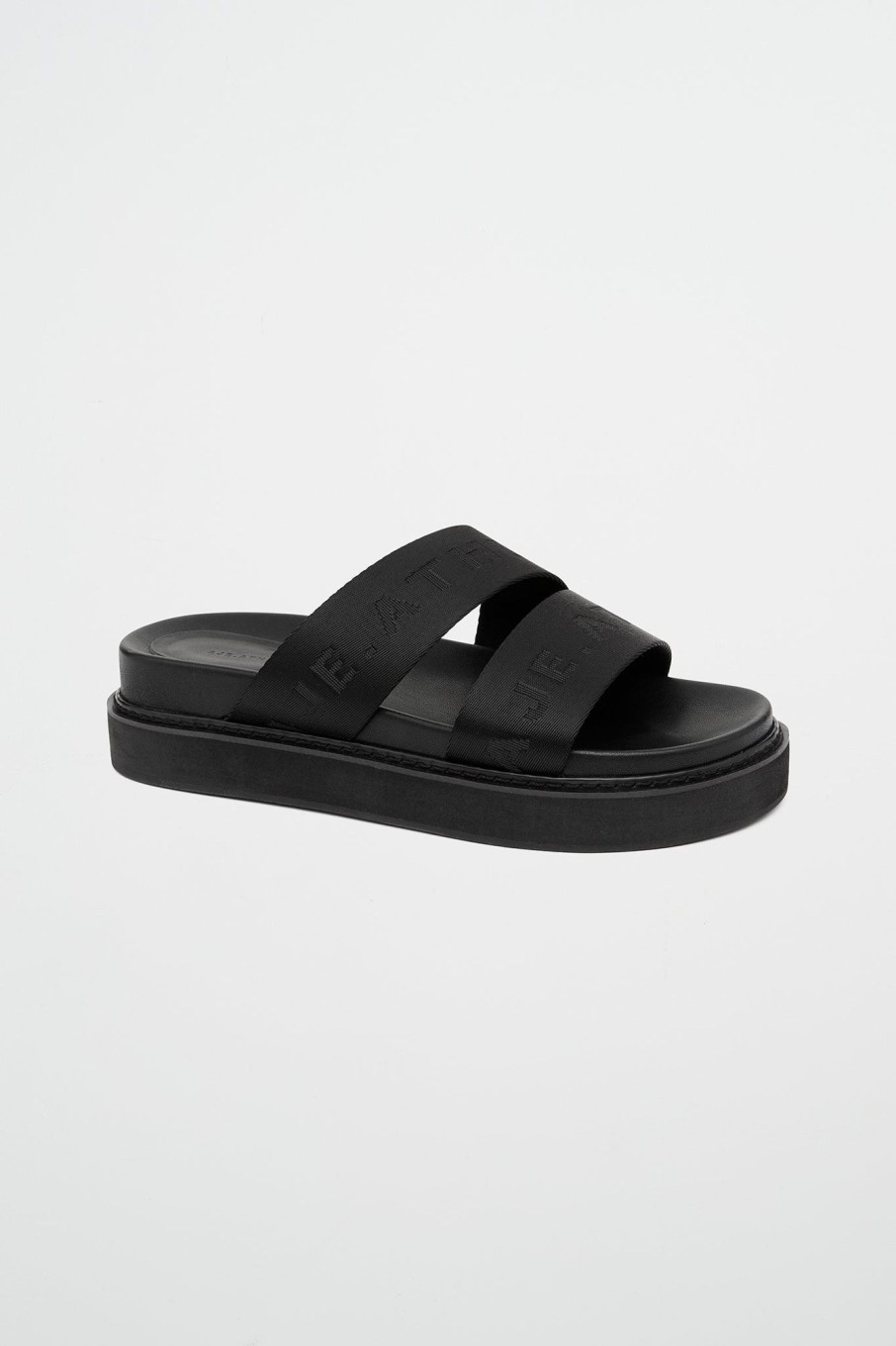 Accessories Aje ATHLETICA | Logotape Platform Slide 916 Black