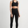 Bottoms Aje ATHLETICA | High Rise Perforated 7/8 Legging 227 Black/Reflective