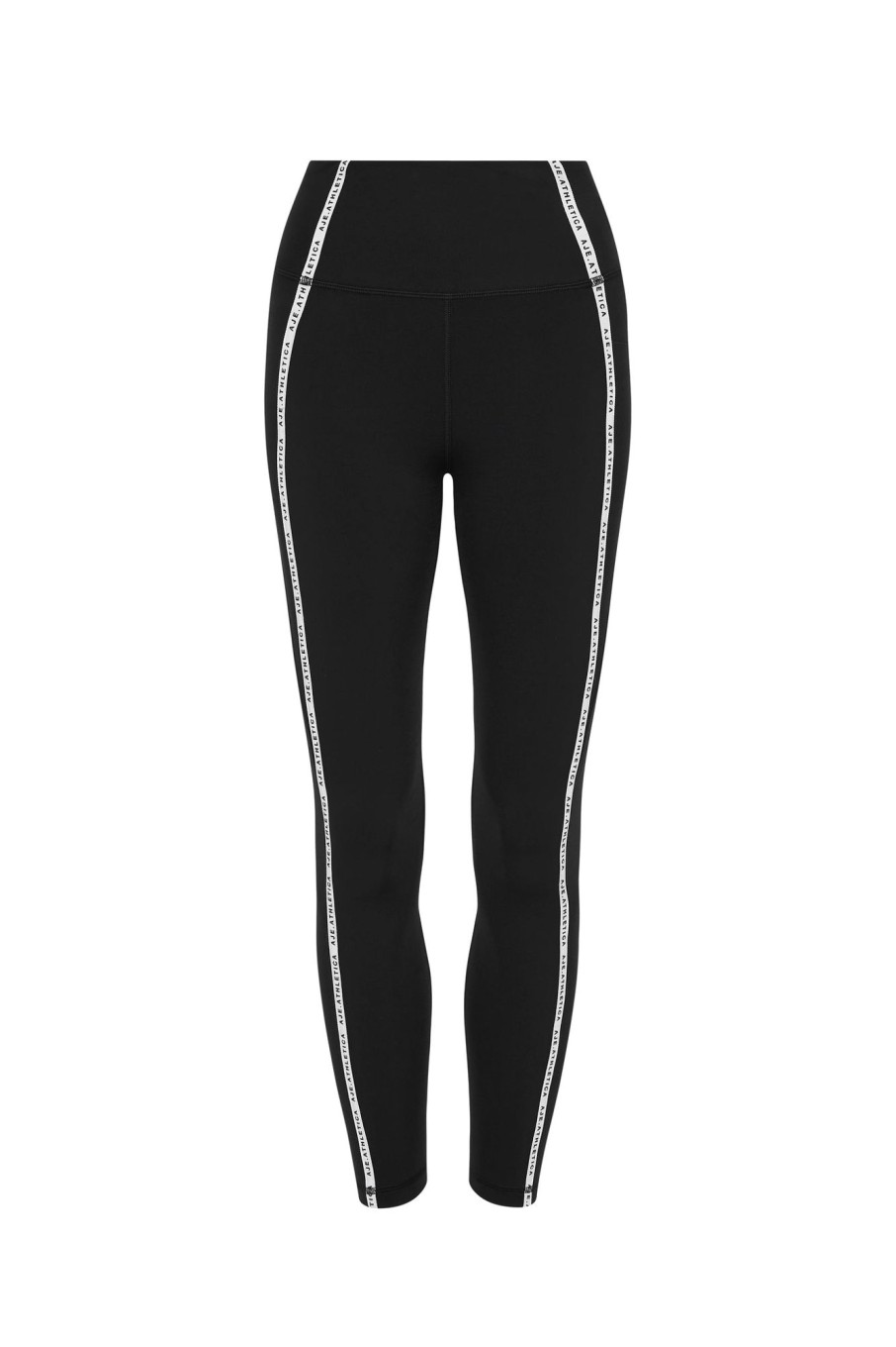 Bottoms Aje ATHLETICA | Contrast Logo Full Length Legging 203 Black/White