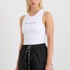 Tops Aje ATHLETICA | Ottoman Rib Tank 135 White