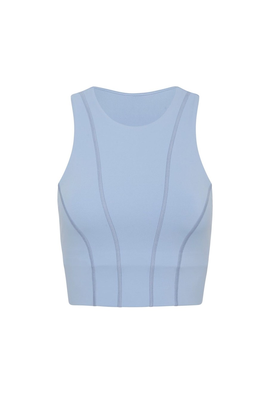 Tops Aje ATHLETICA | Cross Back Crop Top 316 Steel Blue