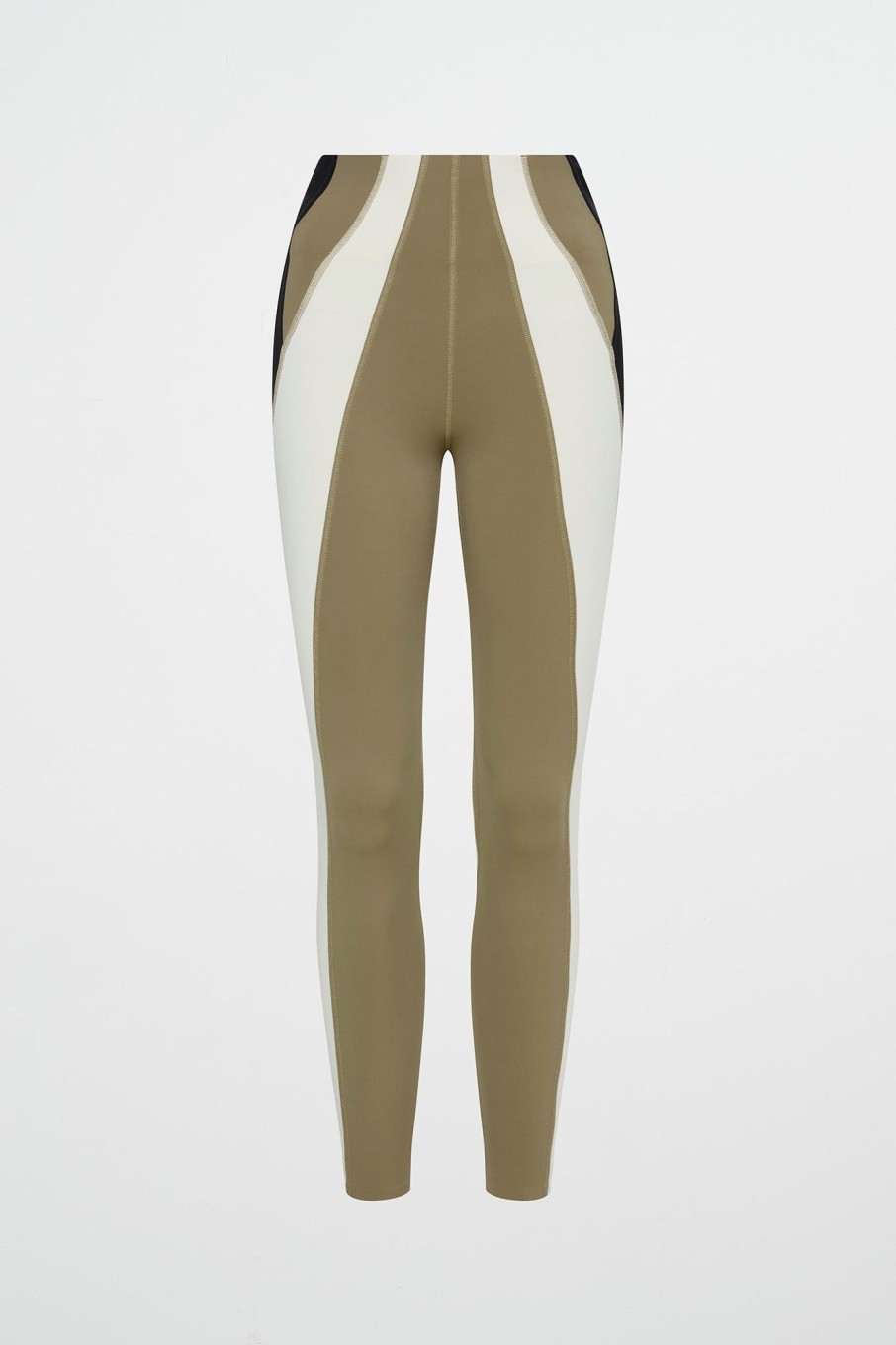 Bottoms Aje ATHLETICA | Panelled Legging 211 Soft Khaki Multi