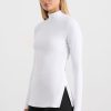 Tops Aje ATHLETICA | Split Hem Mock Top 434 White